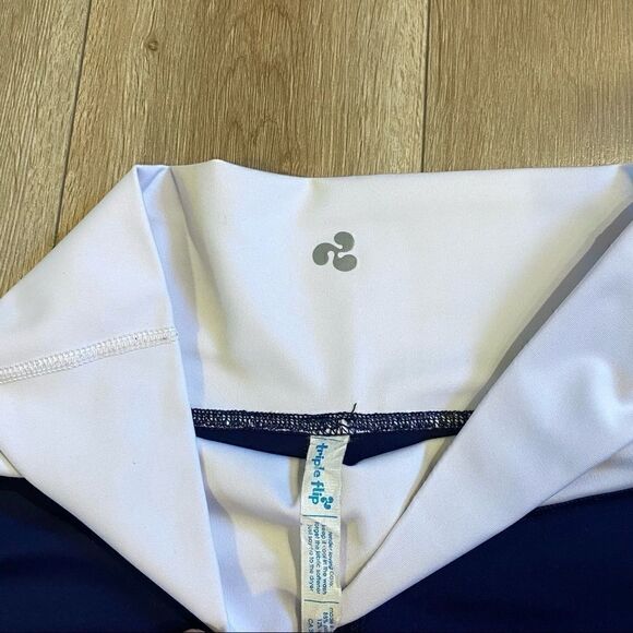 Triple Flip Bicycle Shorts Blue Size 30 - Picture 2 of 5